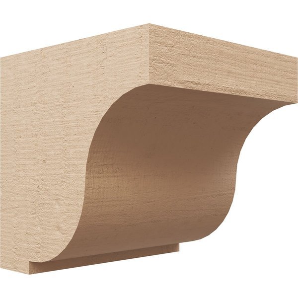 11in. W x 11in. D x 11in. H Series 1 Wide Van Buren Rough Cedar Woodgrain TimberThane Corbel, Tan, Ekena Millwork, Mfr#: CORUR11X11X11VANRCPR